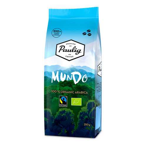 Кофе в зернах Paulig Mundo 250г в Газпромнефть