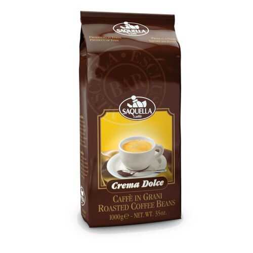 Кофе в зернах Saquella crema dolce 1 кг в Газпромнефть