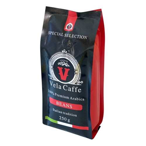 Кофе в зернах Vela Caffe 100% Арабика Премиум 250гр светлая обжарка в Газпромнефть
