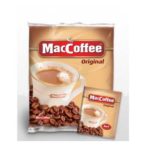 Кофейный напиток растворимый MacCoffee оriginal 3в1 50 г 20 штук в Газпромнефть