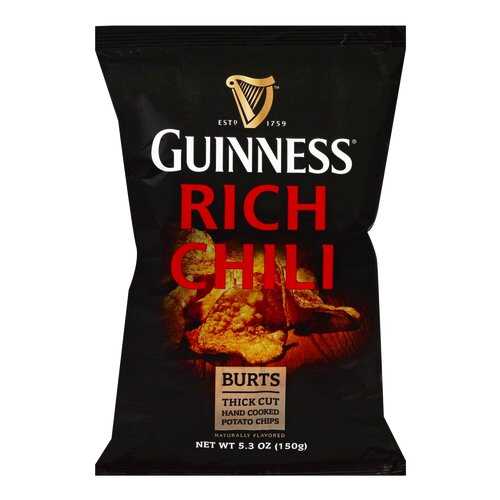 Чипсы картофельные GUINNESS Рич чили 150 г в Газпромнефть