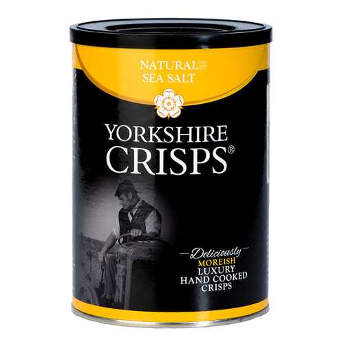 Чипсы картофельные Yorkshire Crisps с морской солью 100 г в Газпромнефть