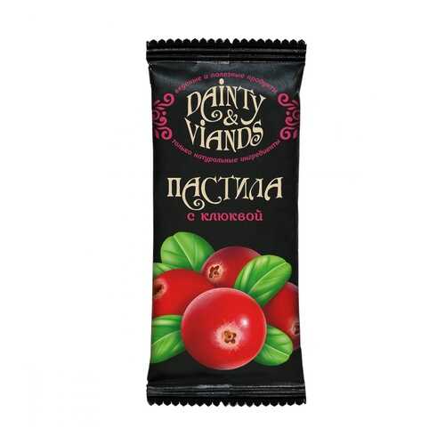 Батончик Dainty & Viands Пастила с клюквой, 40 гр в Газпромнефть