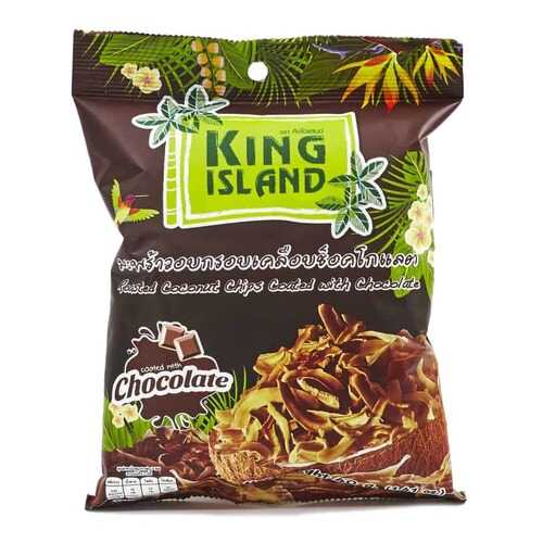 Кокосовые чипсы King Island с шоколадом 40 г в Газпромнефть