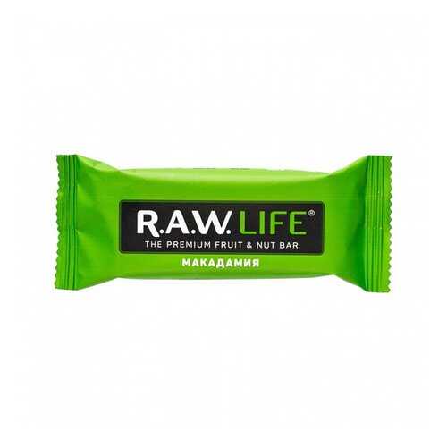 Орехово-фруктовый батончик R.A.W. LIFE макадамия 47 г в Газпромнефть