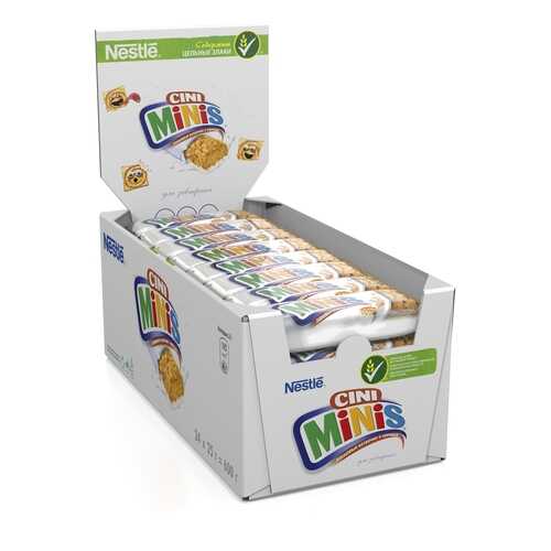 Злаковый батончик Nestle Cini Minis с корицей 24 шт по 25 г в Газпромнефть