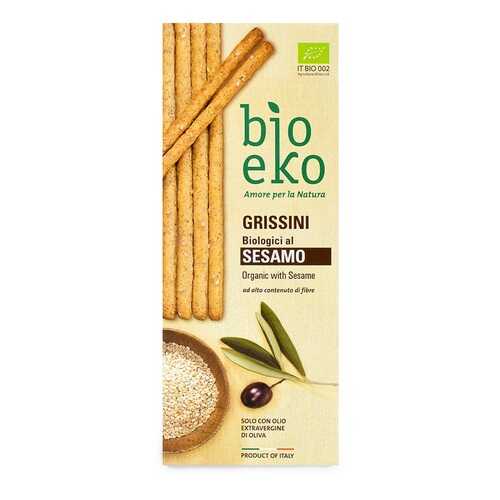 Гриссини из цельнозерновой пшеничной муки с кунжутом БИО, EKO BIO, 125 г, Италия в Газпромнефть