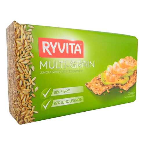Хлебцы Ryvita Многозерновые из цельного зерна multi-grain 12 штук в Газпромнефть