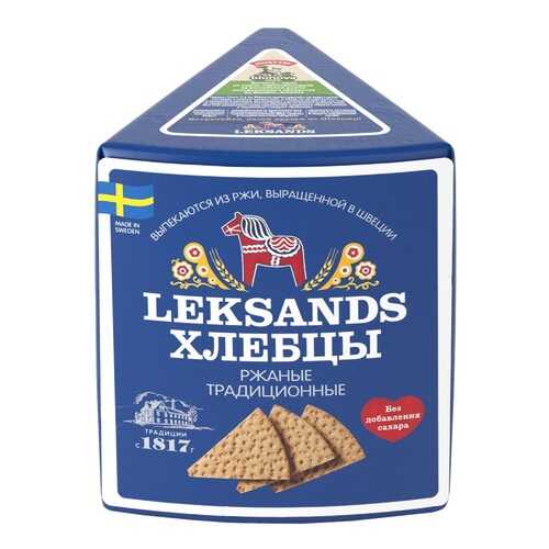 Хлебцы темно-ржаные Традиционные Leksands by Bionova, 200 г, Швеция в Газпромнефть