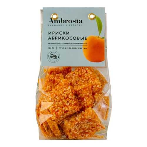 Ириски Ambrosia Абрикосовые 100г Россия в Газпромнефть