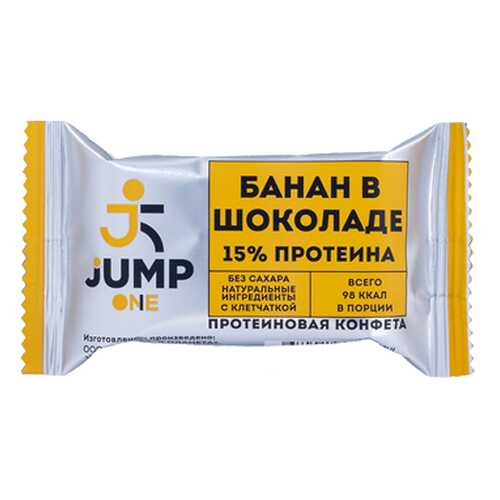 Конфета Банан в шоколаде Jump 30 г в Газпромнефть