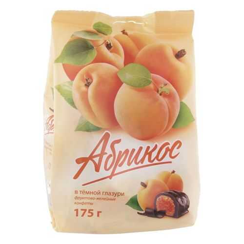 Конфеты фруктово-желейные Good Food абрикос в темной глазури 175 г в Газпромнефть