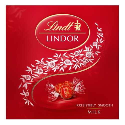 Конфеты Lindt lindor из молочного шоколада 125 г в Газпромнефть