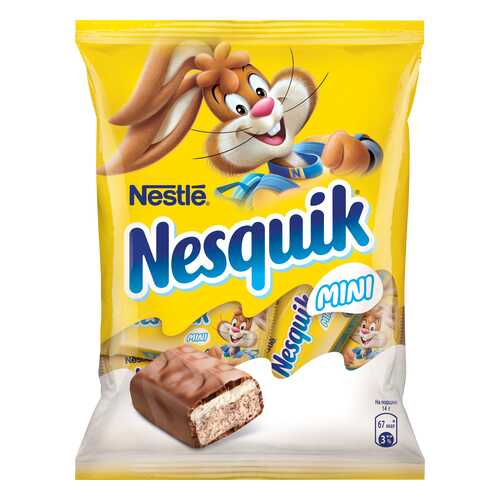 Конфеты Nestle nesquik мини 186 г в Газпромнефть