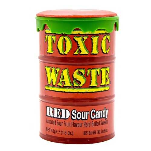 Леденцы Toxic красные в Газпромнефть