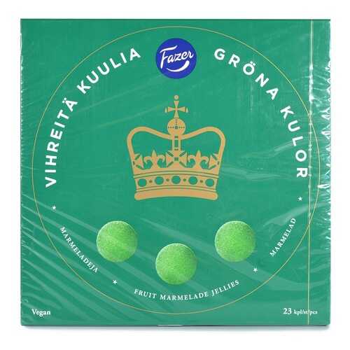 Мармелад Fazer Green Jellies 500 г, Финляндия в Газпромнефть