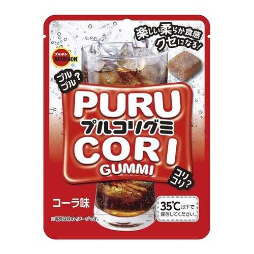 Мармелад жевательный Bourbon Puru Cori со вкусом колы 50 г в Газпромнефть