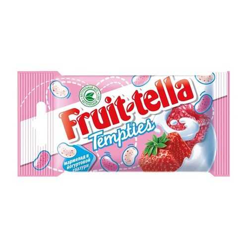 Мармелад жевательный Fruit-tella tempties в йогуртовой глазури 35 г в Газпромнефть