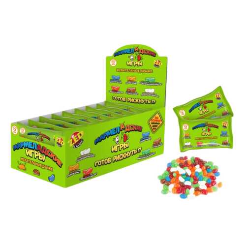 Настольная игра Мармеладские игры, в пакете, 2 серия, 50 гр. Zed Candy в Газпромнефть