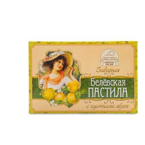 Пастила Старые традиции Заварная с кусочками яблок 170 г в картонной упаковке Россия в Газпромнефть