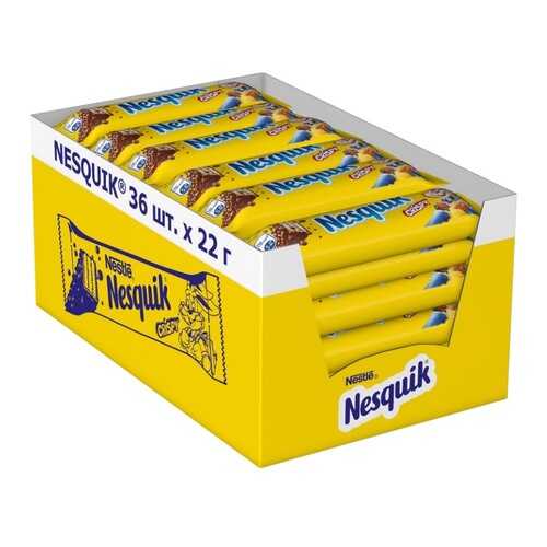 Конфета с хрустящей вафлей Nesquick криспи 22 г в Газпромнефть
