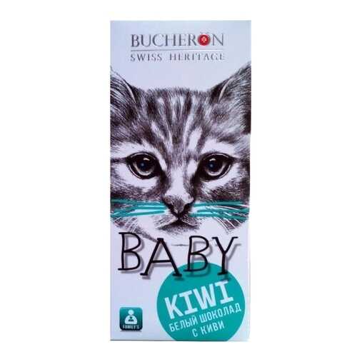Шоколад Bucheron baby белый с кусочками киви 50 г в Газпромнефть