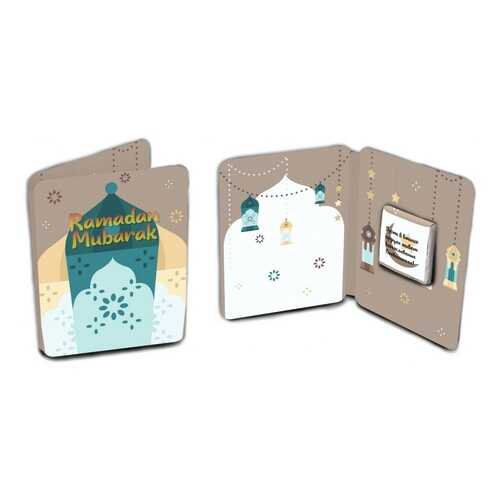 Шоколад Chokocat Ramadan Mubarak, молочный, мини-открытка, 5 гр в Газпромнефть