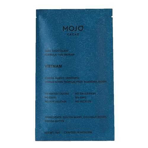 Шоколад горький Mojo Cacao 70% Vietnam 20 г в Газпромнефть