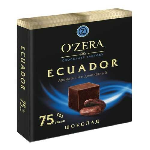 Шоколад OZera Ecuador 75% 90г*6 шт в Газпромнефть