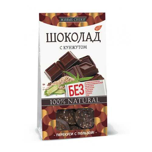 Шоколад Живые снеки с кунжутом 4*100 г в Газпромнефть