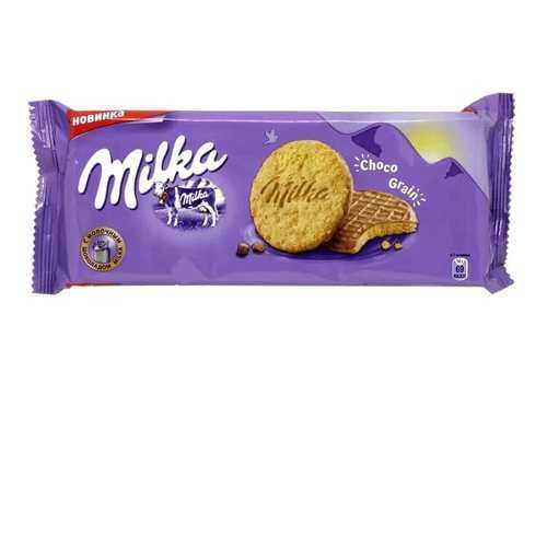 Milka печенье Choco Grains 126 гр в Газпромнефть