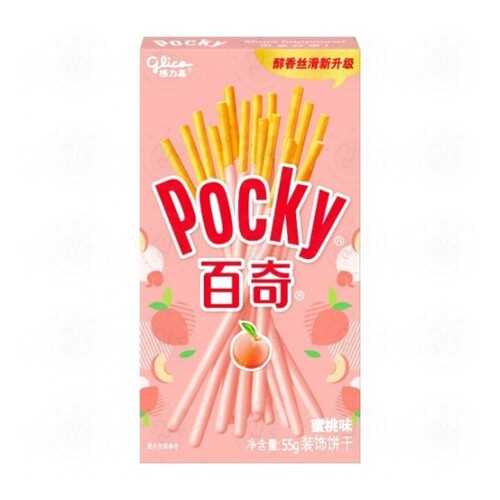 Палочки Glico Pocky со вкусом персика 55 г в Газпромнефть