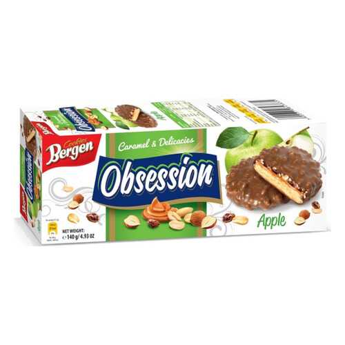 Печенье BERGEN Obsession Apple 140г в Газпромнефть