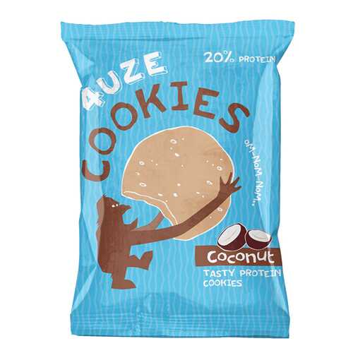 Печенье Fuze сookies вкус кокос 40 г в Газпромнефть