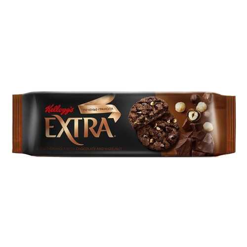 Печенье Kelloggs Extra гранола с шоколадом и фундуком 150 г в Газпромнефть