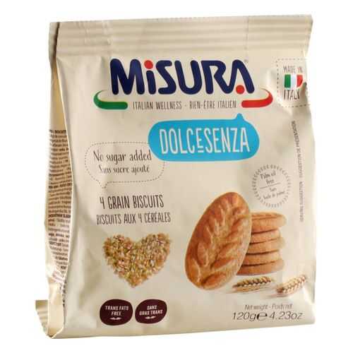 Печенье Misura dolcesenza 4 злака 120 г в Газпромнефть