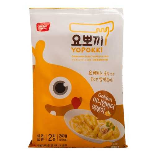 Рисовые клецки Youngt Poong топокки с соусом вкус сыра 240г Южная Корея в Газпромнефть
