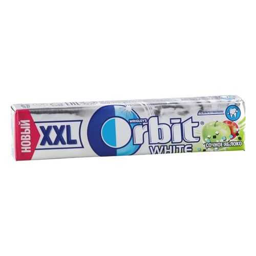 Резинка жевательная Orbit white с ароматом яблока 20.4 г в Газпромнефть