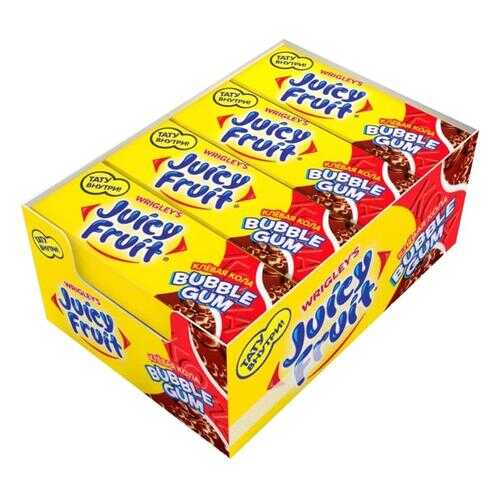 Жевательная резинка Juicy Fruit клевая кола 24 штуки 13.8 г в Газпромнефть