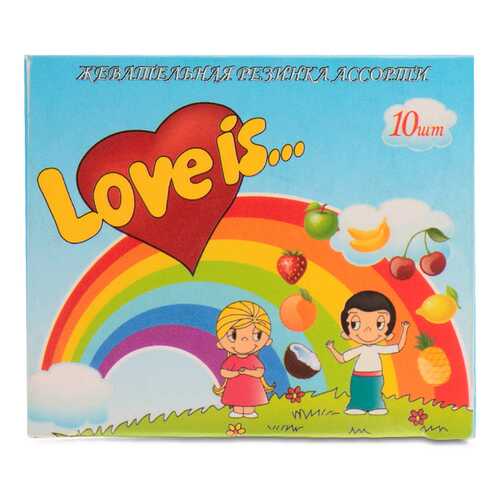 Жевательная резинка Love is... ассорти 10х4.2 г в Газпромнефть