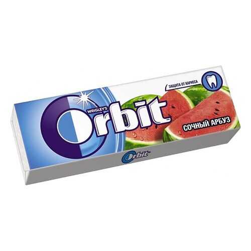 Жевательная резинка Orbit сочный арбуз 13.6 г в Газпромнефть
