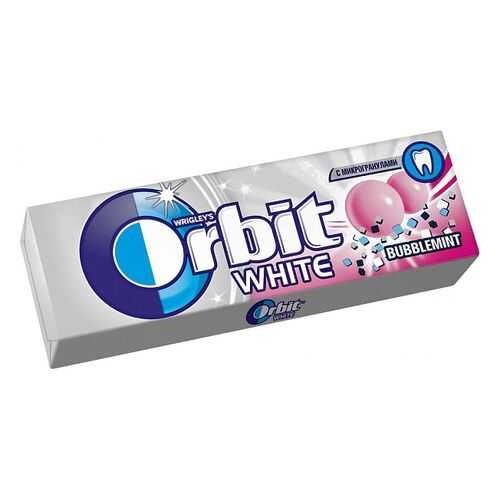 Жевательная резинка Orbit white bubblemint 13.6 г в Газпромнефть