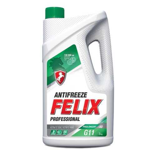 Антифриз Felix PROLONGER готовый -40C зеленый 3 кг 430206327 в Газпромнефть