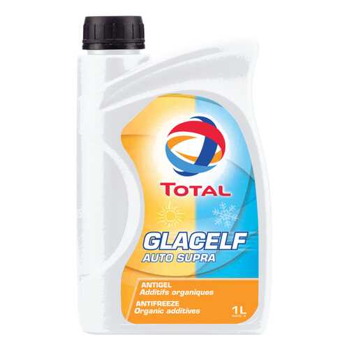 Антифриз красный TOTAL GLACELF AUTO SUPRA G13 1л в Газпромнефть