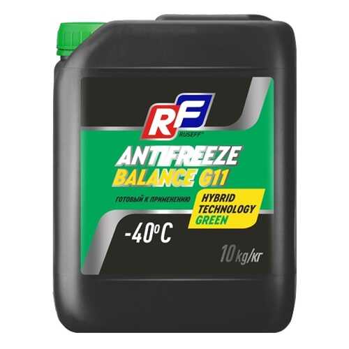 Антифриз RUSEFF ANTIFREEZE Balance G11 40 (10кг) 17464N в Газпромнефть