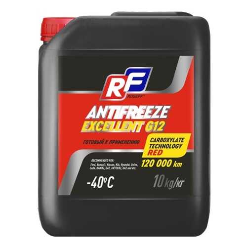 Антифриз RUSEFF ANTIFREEZEE XCELLENT G12 40 (10кг) 17358N в Газпромнефть