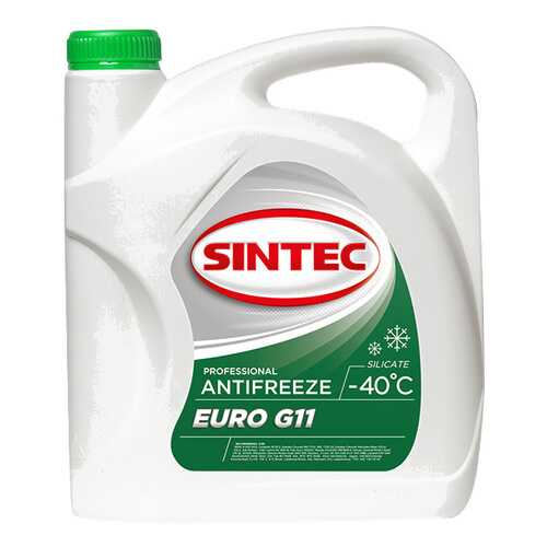 Антифриз Sintec Зеленый Готовый антифриз 5кг 800523 в Газпромнефть