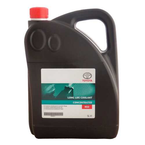 Антифриз Toyota LONG LIFE COOLANT CONCENTRATED Красный Концентрат 5л 5.05кг в Газпромнефть