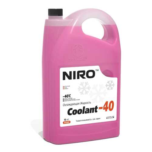 Охлаждающая жидкость NIRO Coolant Red -40C 1кг в Газпромнефть