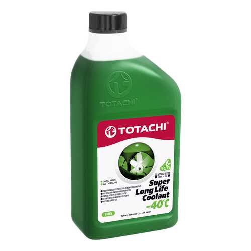 Охлаждающая жидкость TOTACHI SUPER LLC GREEN -40C 2л. в Газпромнефть